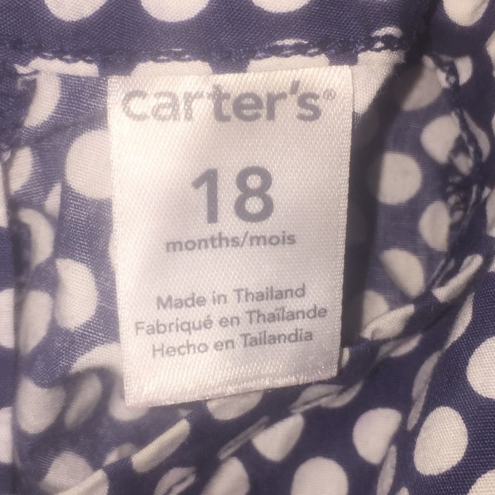 SALE 👗👔 CARTERS Girls Ruffle Top - Picture 3 of 4